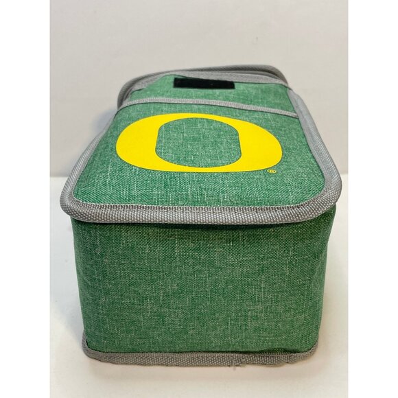 NCAA Oregon Ducks insulated lunch bag soft cooler tote 9 1/2" x 6 1/2" x 4 1/2" - Picture 12 of 16